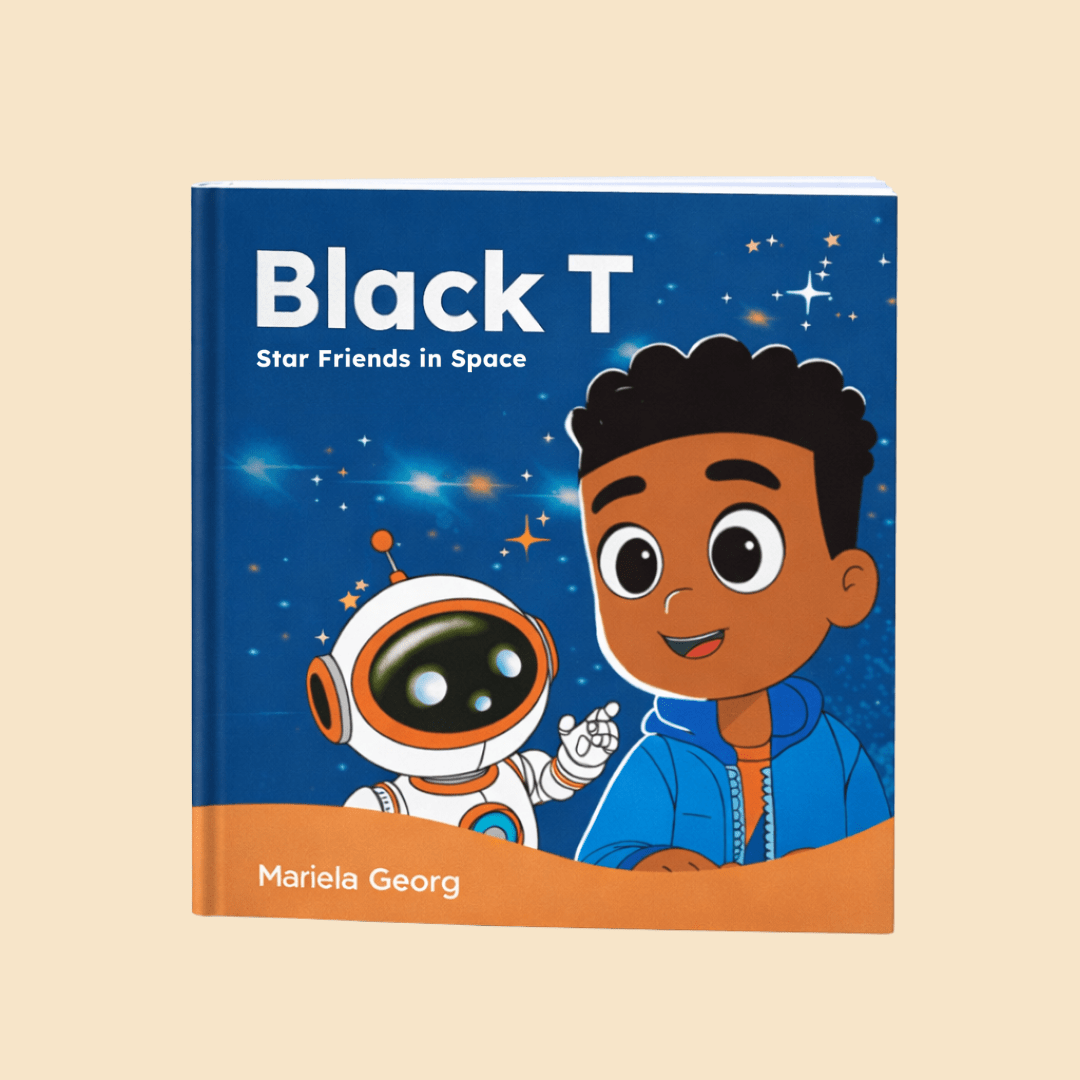 Black T - Star Friends In Space - ZULA Kids